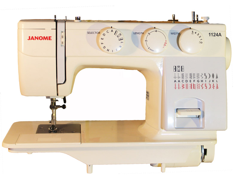 1124A JANOME  Sewing Machine  چرخ گلدوزی