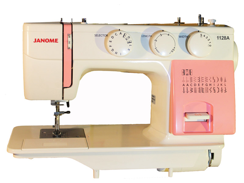 1128A JANOME  Sewing Machine  چرخ گلدوزی
