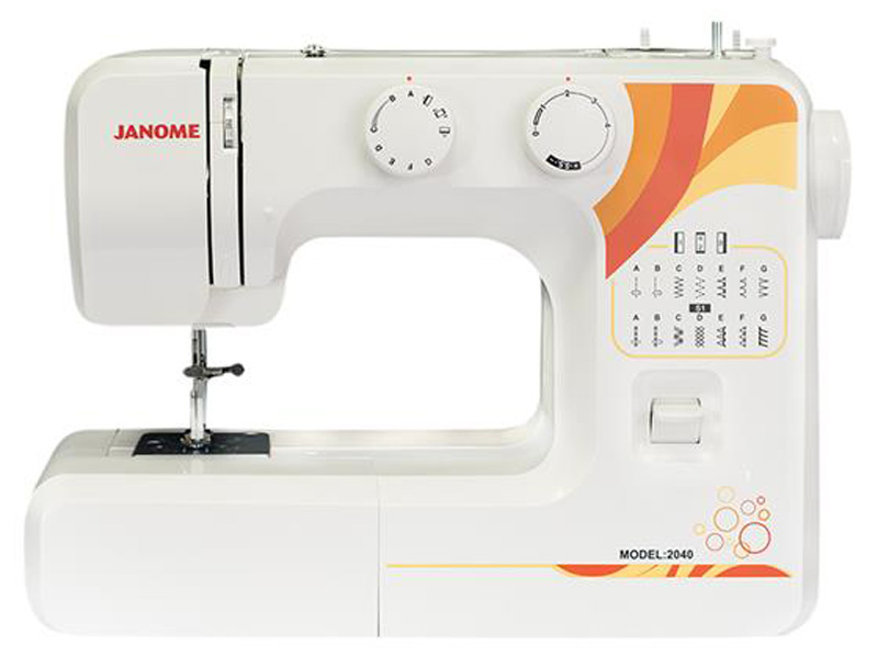 2040 JANOME  Sewing Machine  چرخ گلدوزی