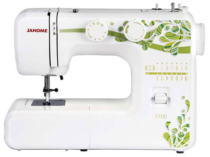 7100 JANOME  Sewing Machine  چرخ گلدوزی