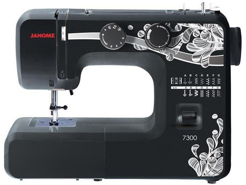 7300 JANOME  Sewing Machine  چرخ گلدوزی