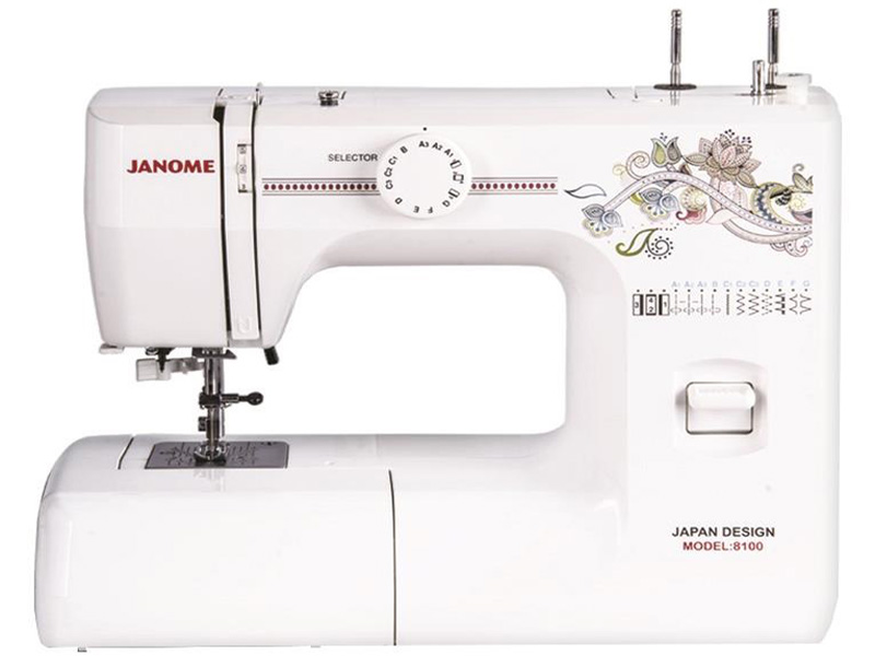 8100 JANOME  Sewing Machine  چرخ گلدوزی
