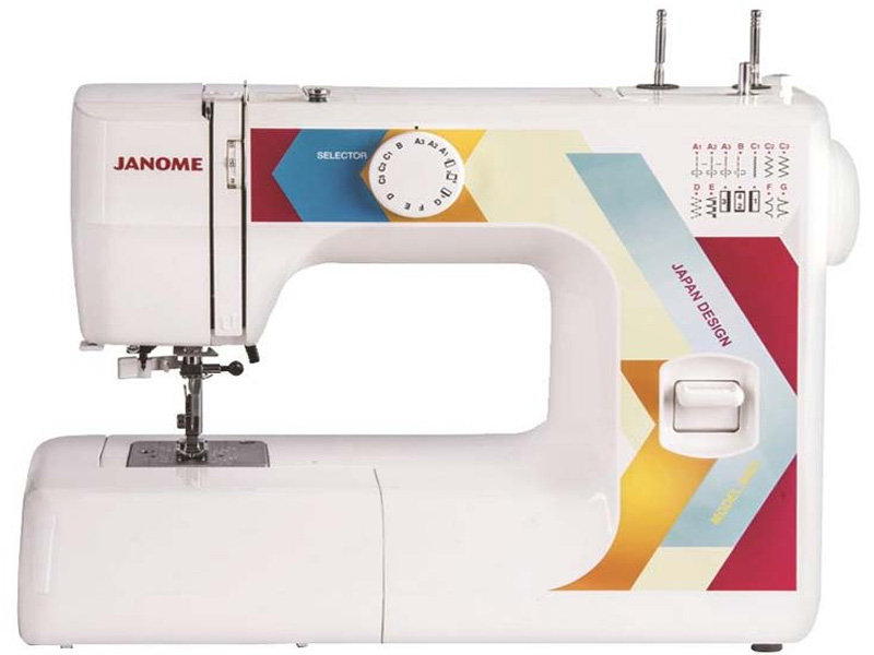8400 JANOME  Sewing Machine  چرخ گلدوزی