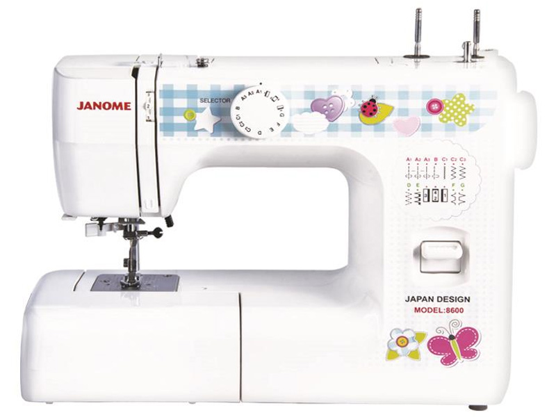 8600 JANOME  Sewing Machine  چرخ گلدوزی
