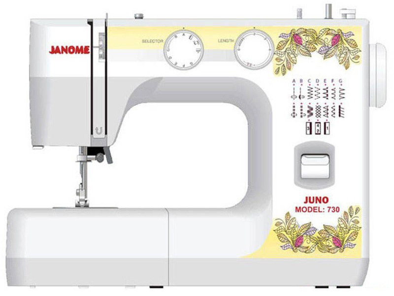 730 JANOME  Sewing Machine  چرخ گلدوزی