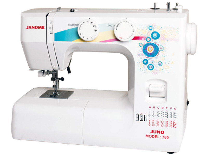 760 JANOME  Sewing Machine  چرخ گلدوزی