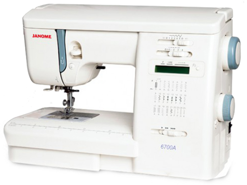 6700A JANOME  Sewing Machine  چرخ گلدوزی