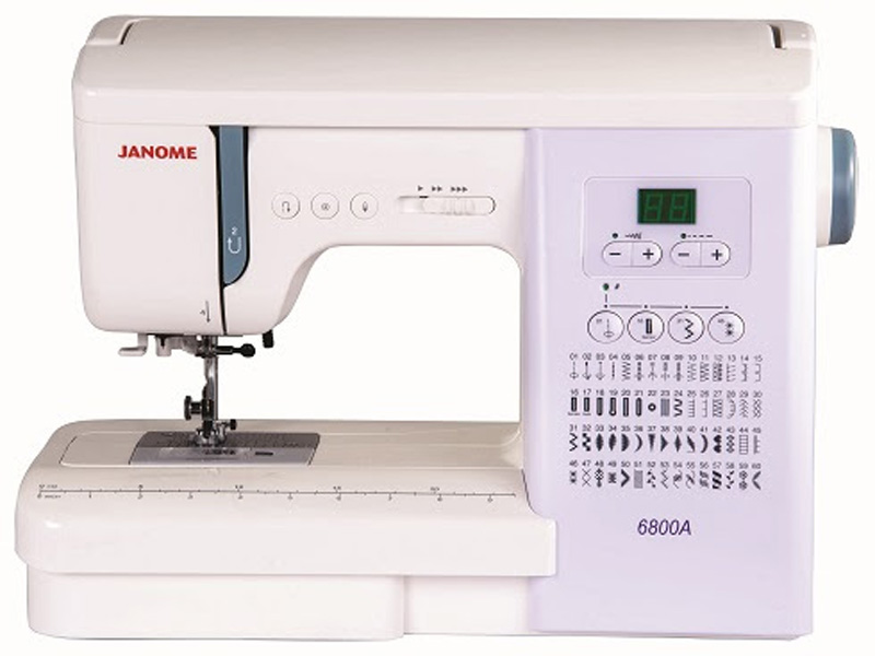 6800A JANOME  Sewing Machine  چرخ گلدوزی