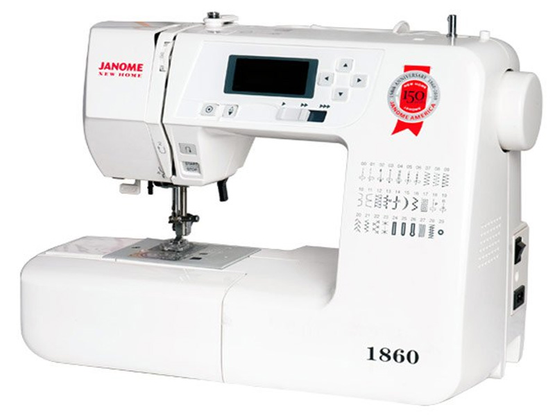 NH1860 JANOME  Sewing Machine  چرخ گلدوزی