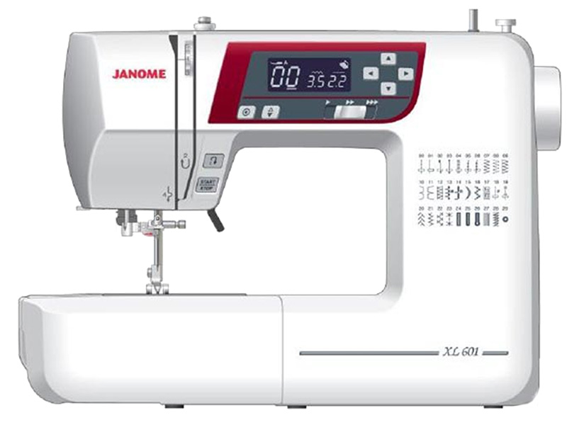 XL601 JANOME  Sewing Machine  چرخ گلدوزی
